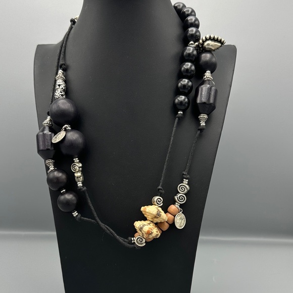 Jewelry - Bewitched Black and Silver Beaded Necklace